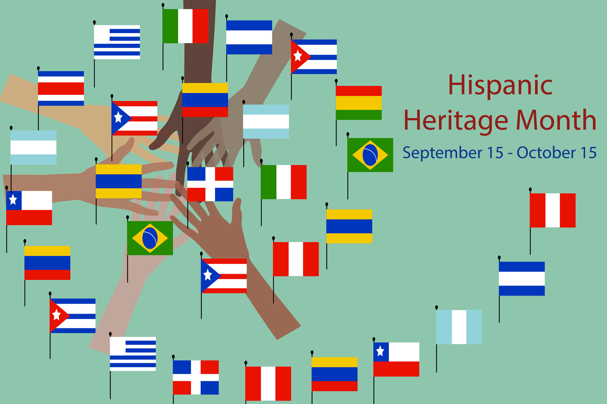 A Little About National Hispanic Heritage Month 2021 Home Made With
